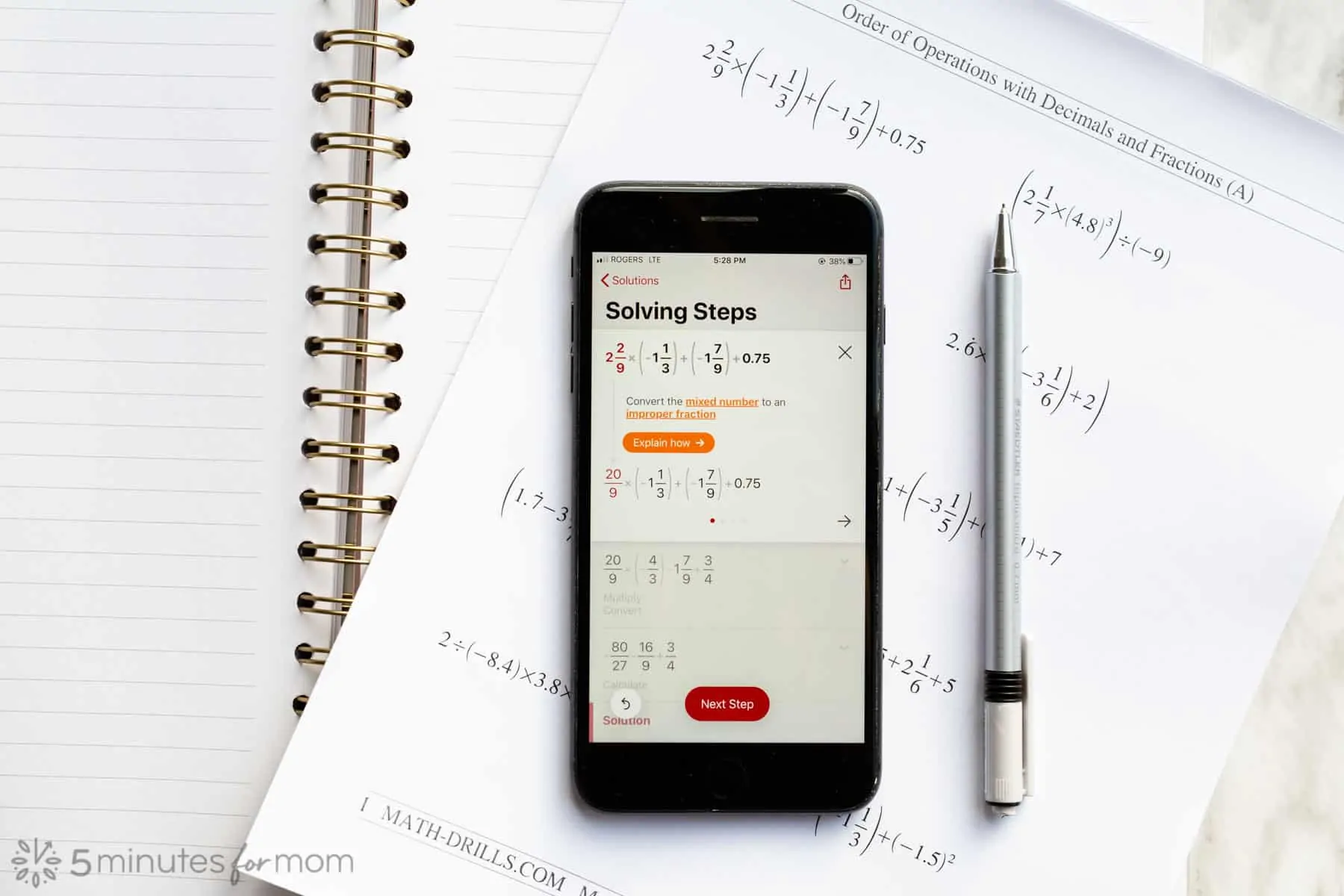 Photomath App - Using Photomath to Solve Math Problems