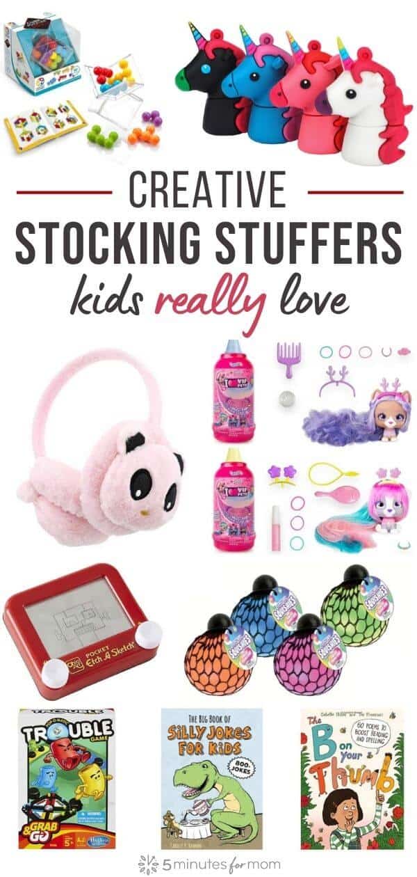 Creative Stocking Stuffers for Kids - Unique Gift Ideas