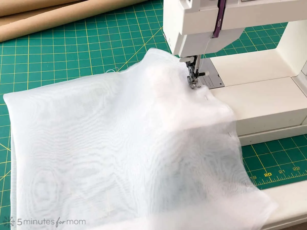 how to sew a ghost cape