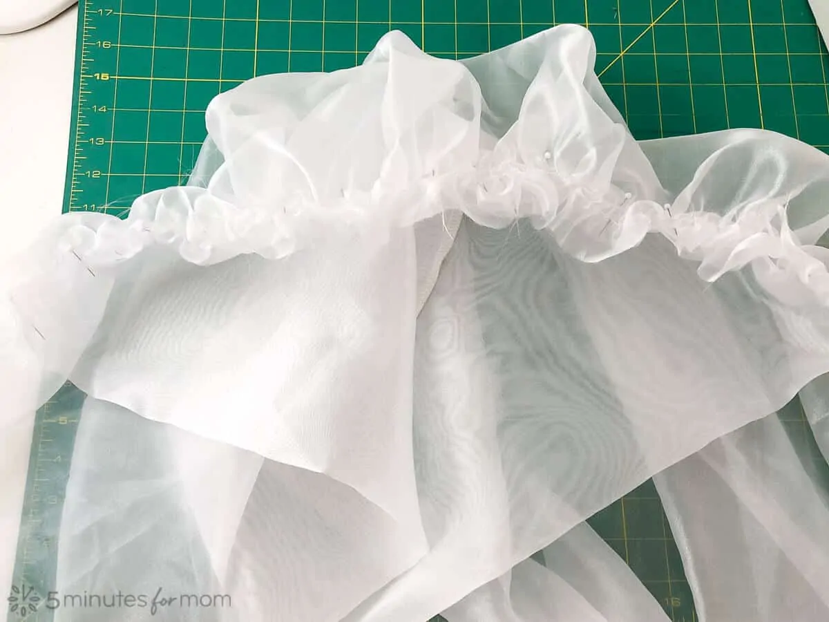 how to make a ghost cape tutorial