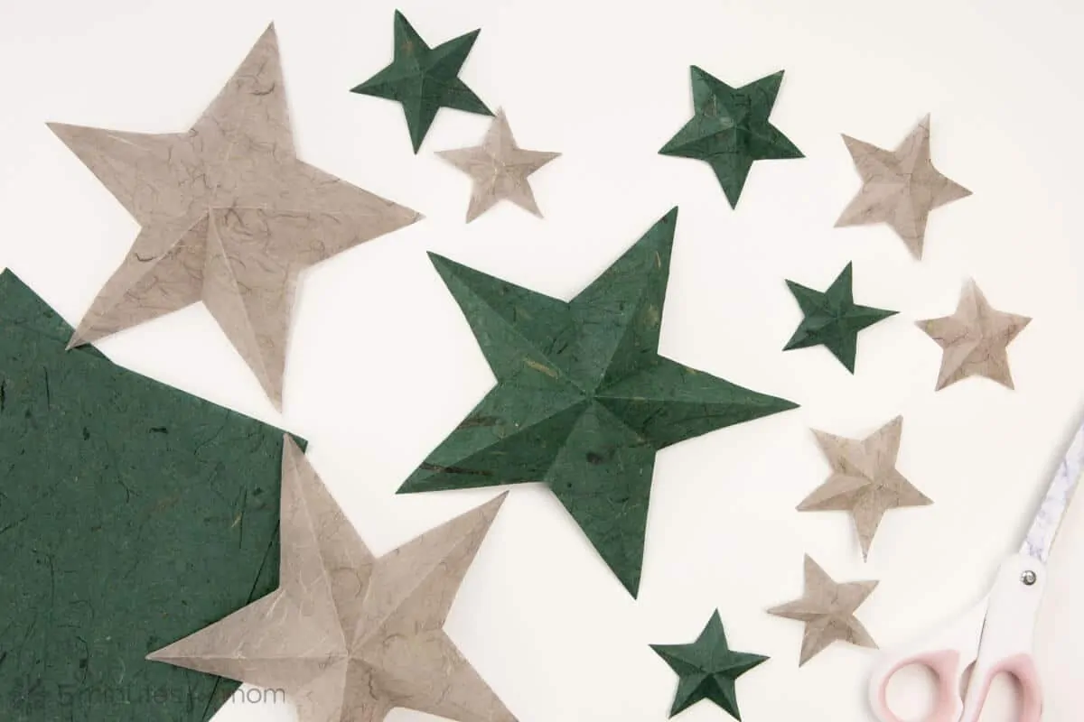 Learning how to make paper stars is way easier than you think! ✨ #pape, how to make paper stars