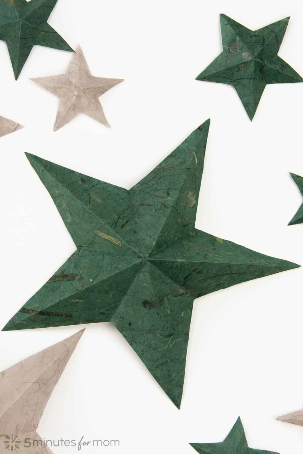how to make an paper star how to make five point paper stars