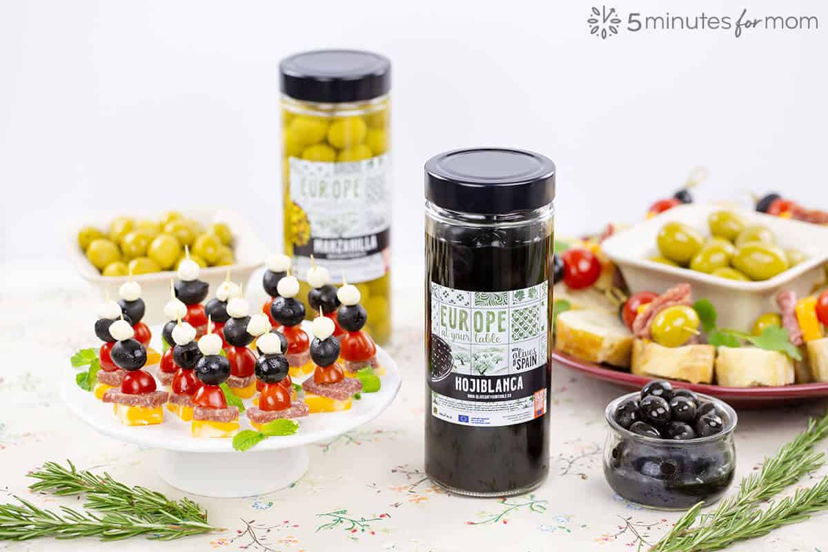 European Olive Skewers - Easy Recipe Ideas