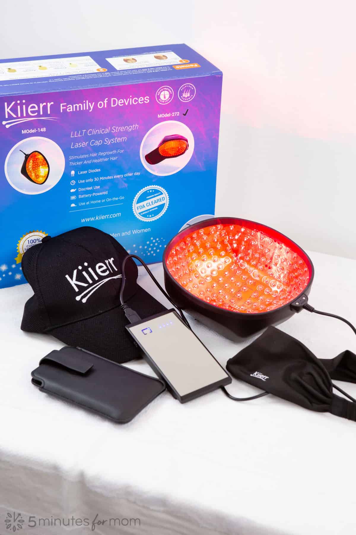 Kiierr Laser Cap Review - Unboxing and Testing a Low Level Laser Therapy (LLLT) Cap Kiierr Laser Cap Review - Unboxing and Testing a Low Level Laser Therapy (LLLT) Cap