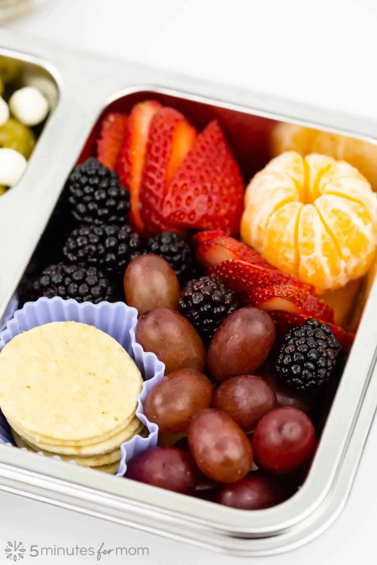 bento box with fresh fruit