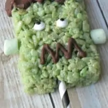 Resized Frankenstein Rice Krispie Treats