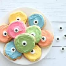 rainbow moster cookies from lollyjane