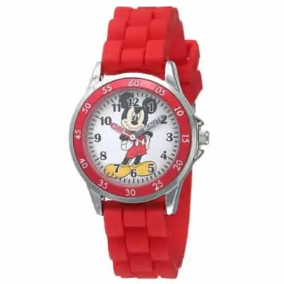 Gift idea for Kids - Red Disney Mickey Mouse Watch