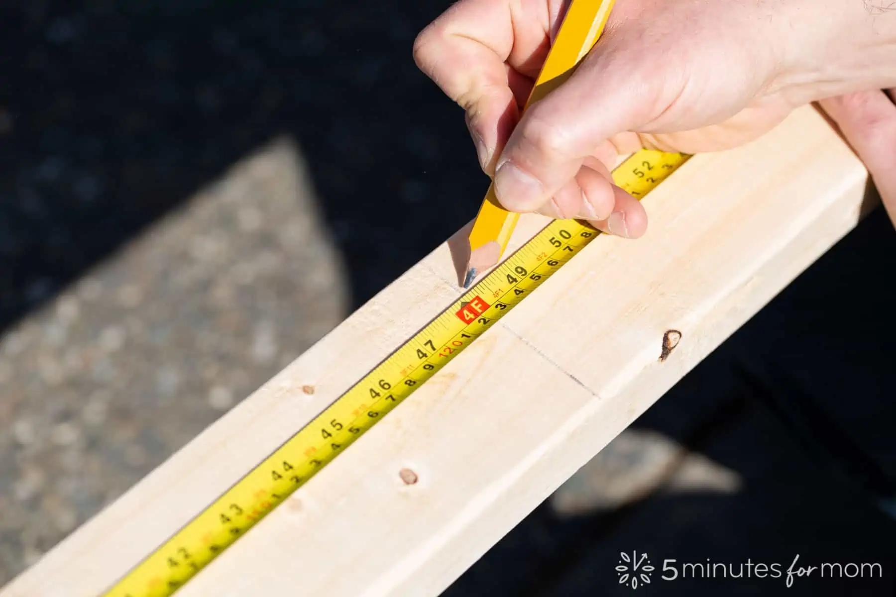 how to build a bed frame out of wood