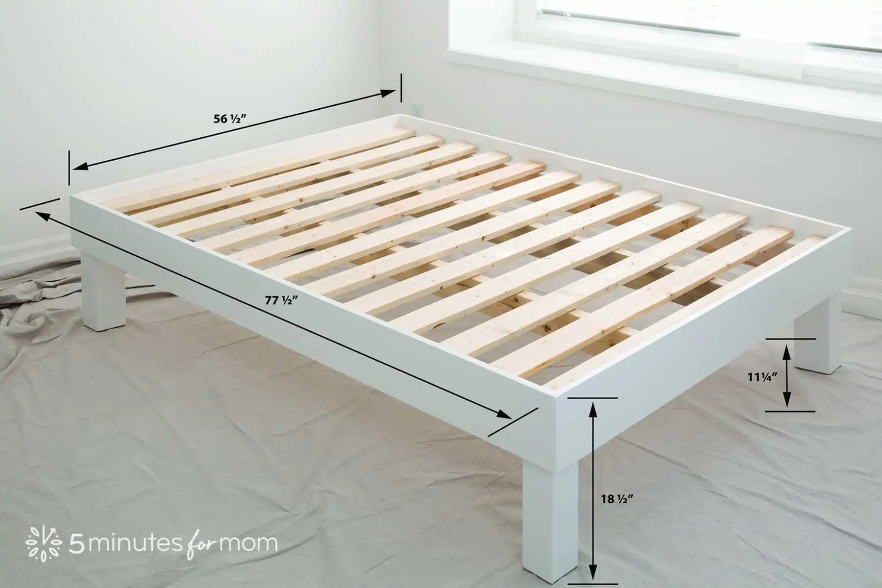 DIY Wood Bed Frame - How to Build a Bed Frame