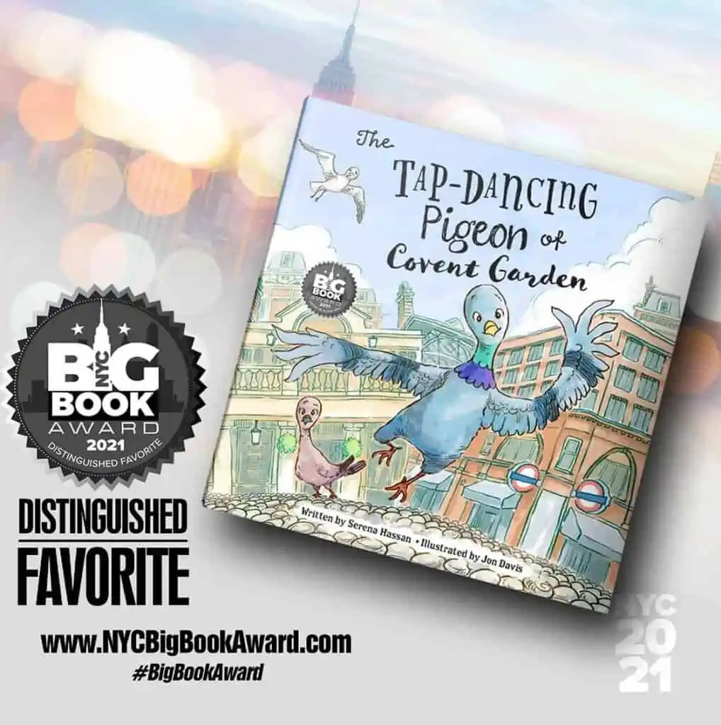 NYC Big Book Award - Distinguished Favorite - The Tap Dancing Pigeon of Covent Garden