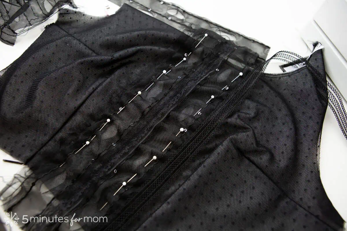 Sewing Beetlejuice Lydia Deetz Costume