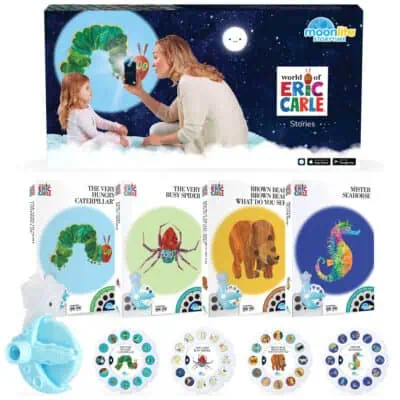 Moonlite Eric Carle collection as a wonderful gift idea for little kids