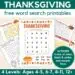 how to make an paper star Free Printable Thanksgiving Word Search For Kids